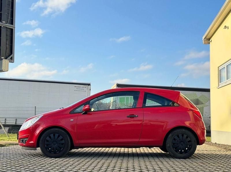 Gebraucht Opel Corsa Selection 60 PS (44 kW) 2009 Rot Kleinwagen