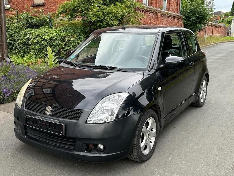 Schwarz Gebraucht 2008 Suzuki Swift Kleinwagen | 1.199 € (Superpreis) - Bild 1/4