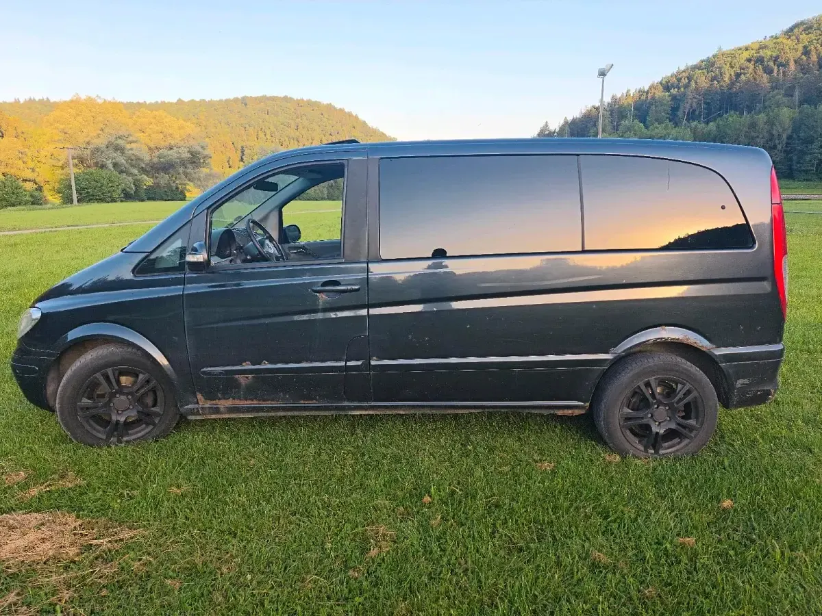 Gebraucht Mercedes Viano 150 PS (110 kW) 2005 Schwarz Van / Kleinbus