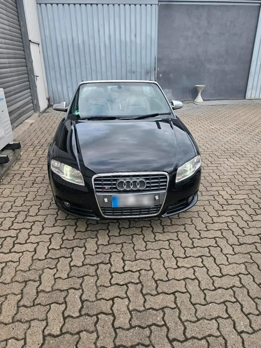 Gebraucht Audi S4 Cabriolet 344 PS (253 kW) 2008 Schwarz Cabrio