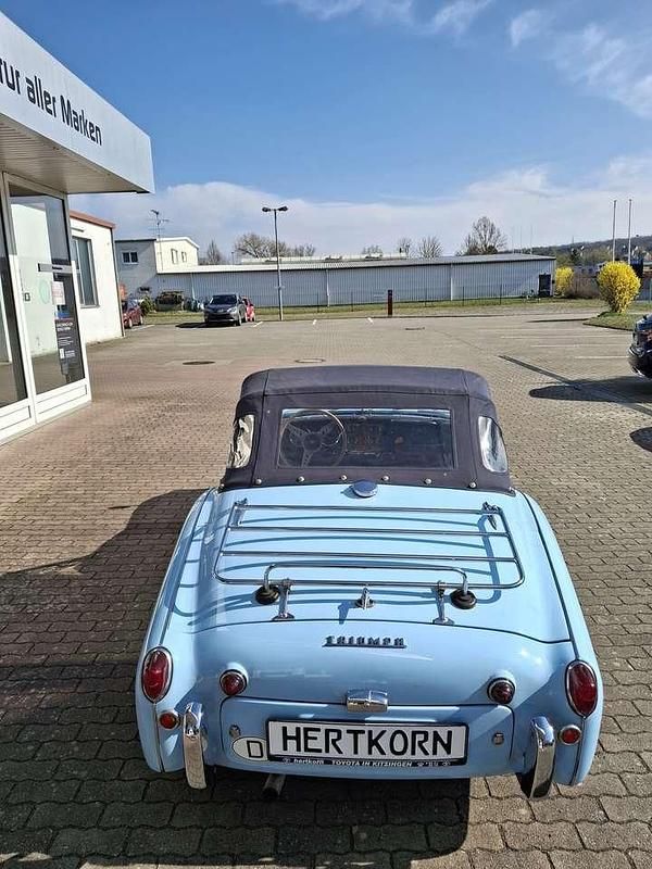 Gebraucht Triumph TR3 101 PS (74 kW) 1959 Blau Cabrio