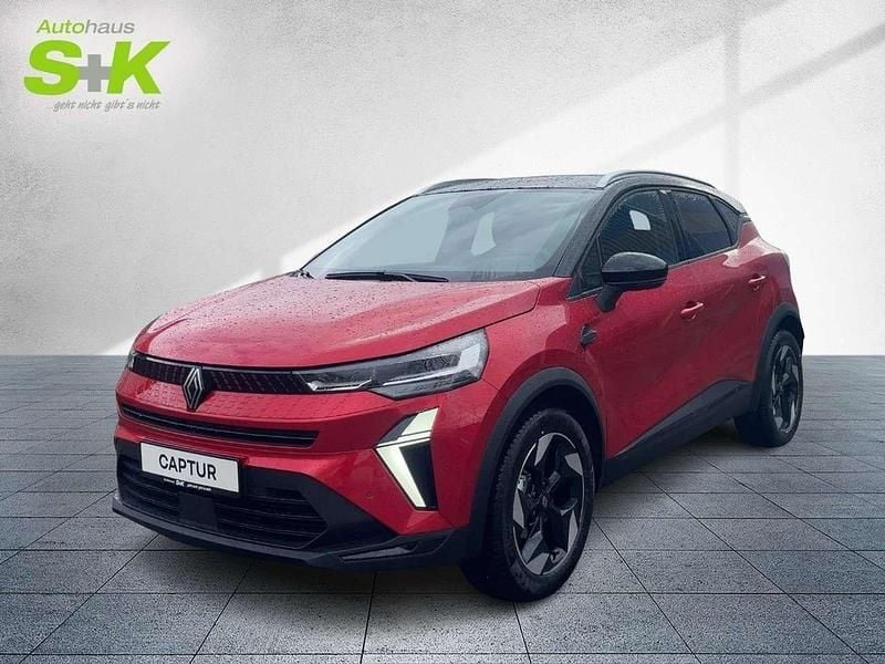 Neu Renault Captur Techno 114 PS (83 kW) 2026 Dezirrot metallic, black pearlschwarz metallic (rot) SUV