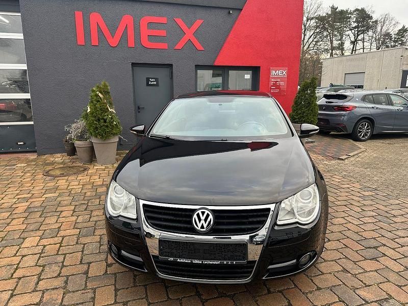 Gebraucht VW Eos Sport 122 PS (89 kW) 2009 Schwarz Cabrio