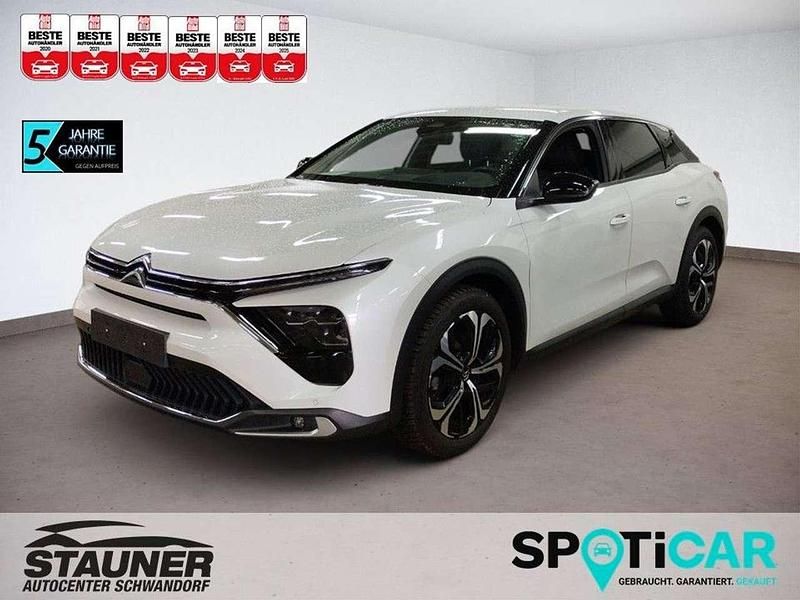 Weiß Gebraucht 2024 Citroën C5 X PureTech Limousine | 18.780 € (Superpreis) - Bild 1/4