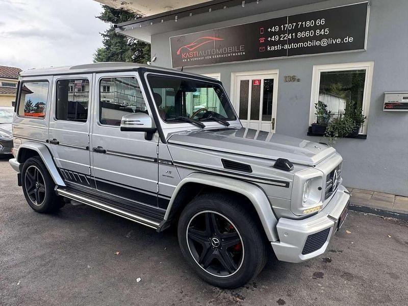 Silber Gebraucht 2008 Mercedes G55 AMG AMG SUV | 34.900 € (Superpreis) - Bild 1/4