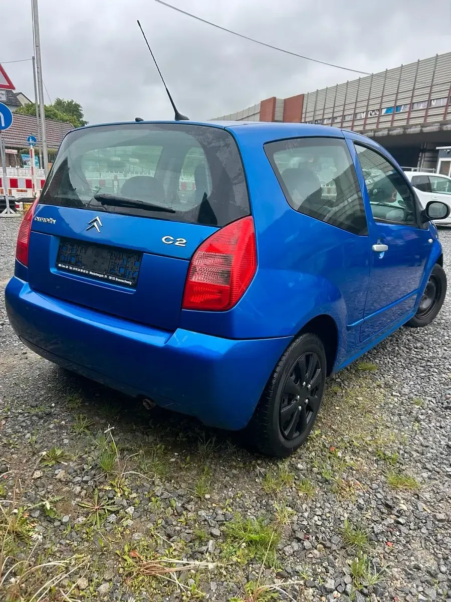 Gebraucht Citroën C2 73 PS (53 kW) 2005 Blau Kleinwagen