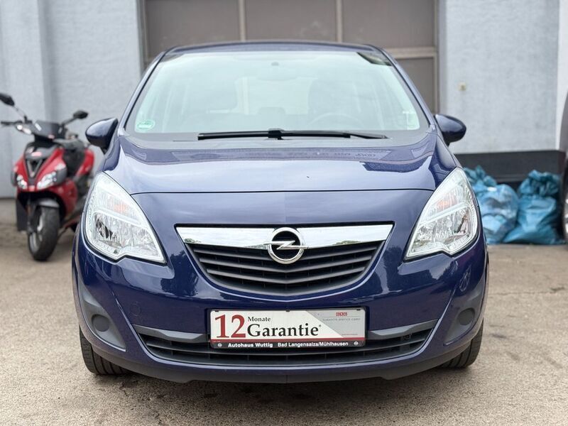 Gebraucht Opel Meriva Edition 101 PS (74 kW) 2012 Blau Van / Kleinbus