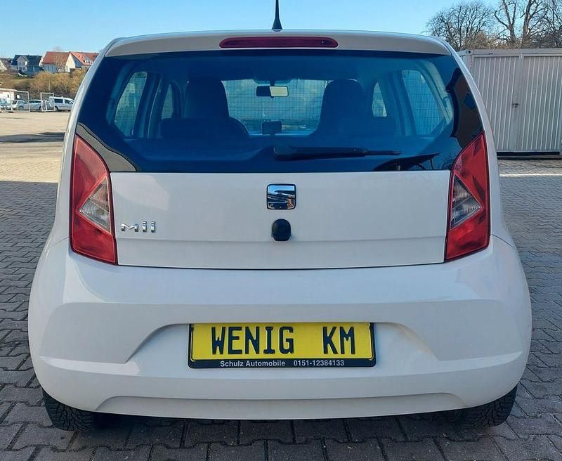 Gebraucht Seat Mii I-Tech 60 PS (44 kW) 2014 Weiß Kleinwagen