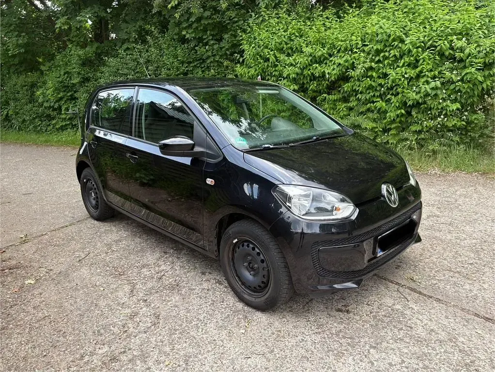 Gebraucht VW up! move up! 60 PS (44 kW) 2012 Schwarz Kleinwagen