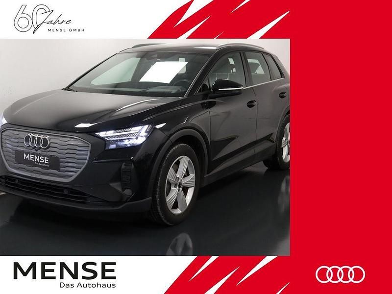 Mythosschwarz Gebraucht 2022 Audi Q4 e-tron Basis SUV | 28.715 € (Fairer Preis) - Bild 1/4