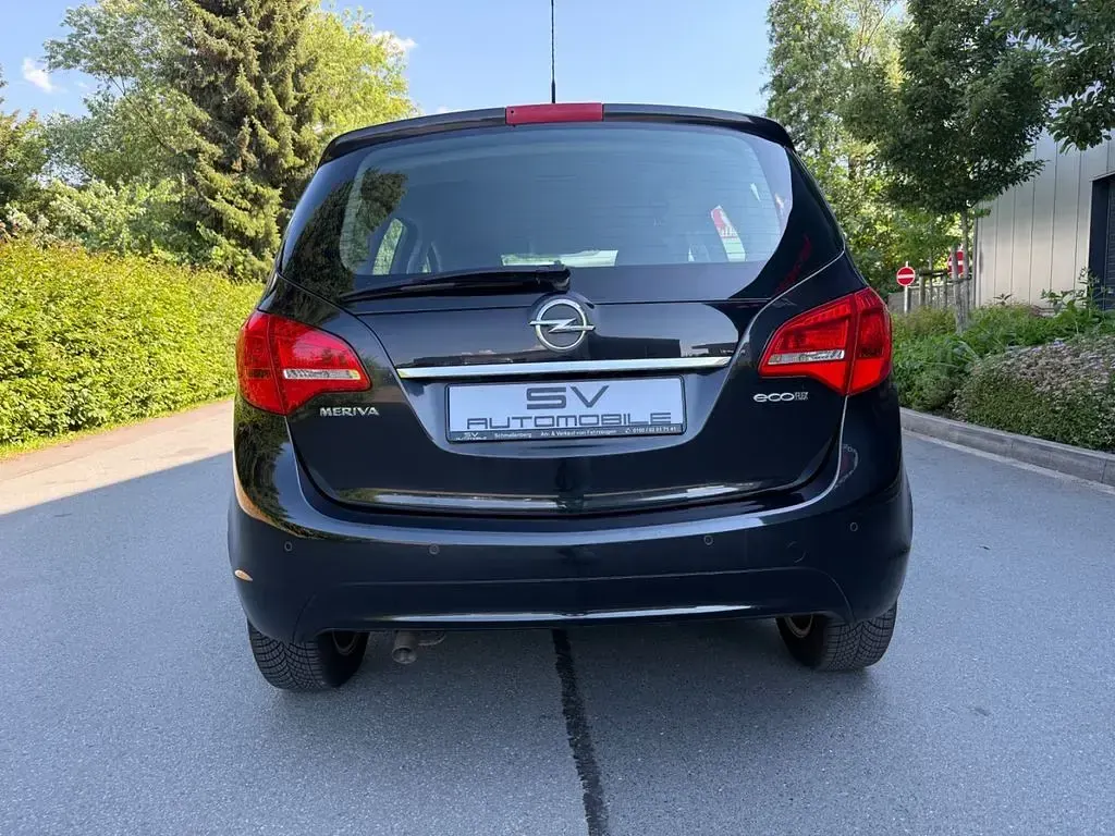 Gebraucht Opel Meriva Active 110 PS (80 kW) 2013 Schwarz Van / Kleinbus
