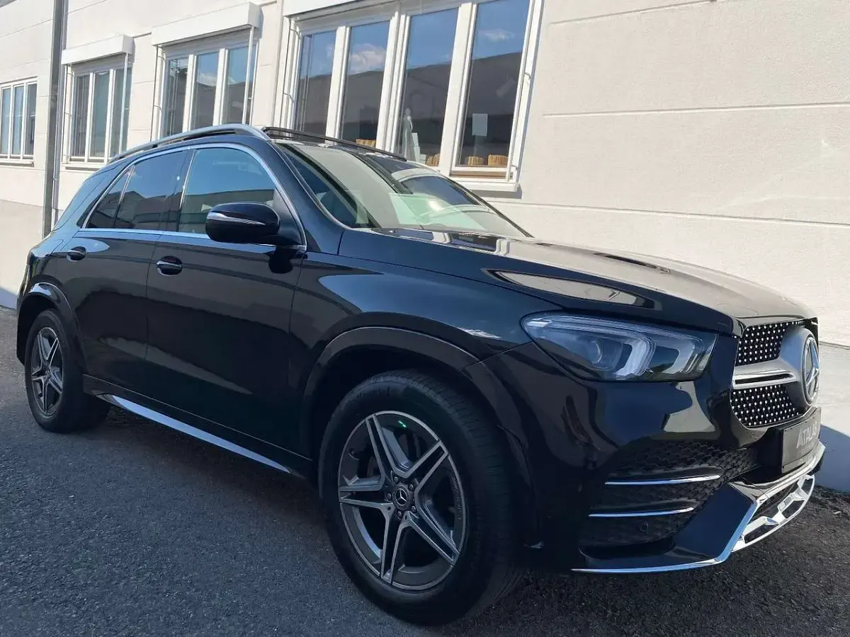 Gebraucht Mercedes GLE350 AMG line 320 PS (235 kW) 2022 Obsidianschwarz  metalliclack SUV