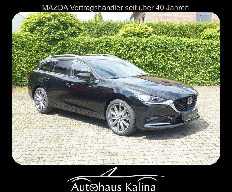 Jet black Neu 2025 Mazda 6 Exclusive Kombi | 35.900 € (Guter Preis) - Bild 1/4