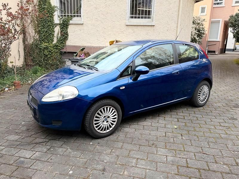 Gebraucht Fiat Punto 2007 Blau Kleinwagen