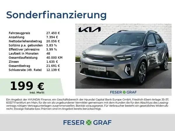 Astrograu met. Neu 2025 Kia Stonic SUV | 27.450 € (Teuer) - Bild 1/4