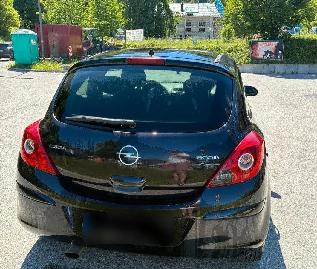 Gebraucht Opel Corsa 69 PS (50 kW) 2010 Schwarz Kleinwagen