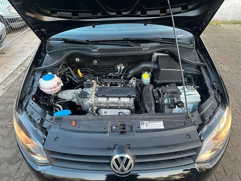 Gebraucht VW Polo Trendline 60 PS (44 kW) 2010 Schwarz Kleinwagen