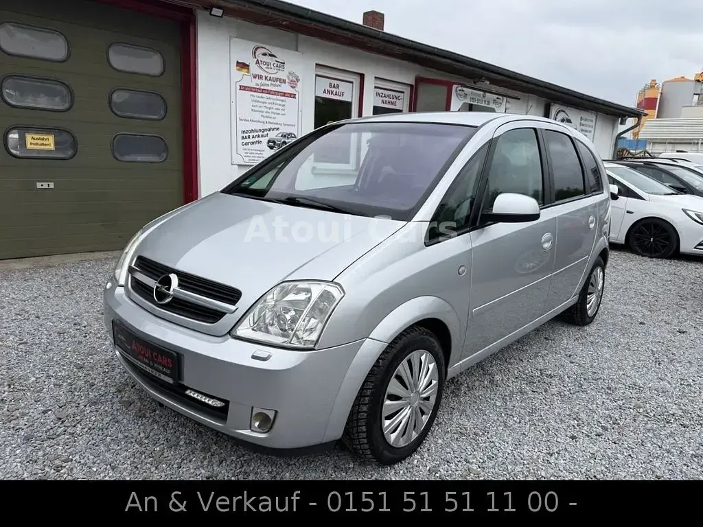 Używany Opel Meriva Edition 101 KM (74 kW) 2005 Srebrny Minivan