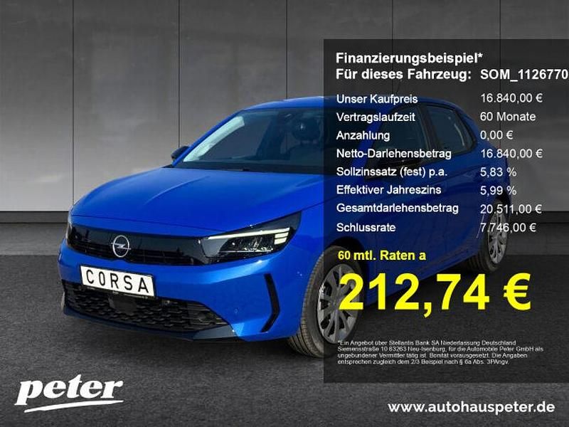 Voltaik blau () Gebraucht 2024 Opel Corsa Kleinwagen | 15.840 € (Fairer Preis) - Bild 1/4