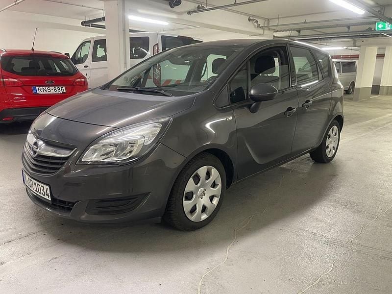 Grau Gebraucht 2016 Opel Meriva Edition Van / Kleinbus | 6.990 € (Guter Preis) - Bild 1/4