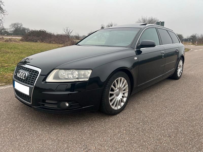 Schwarz Gebraucht 2006 Audi A6 S-Line Kombi | 4.850 € (Fairer Preis) - Bild 1/4