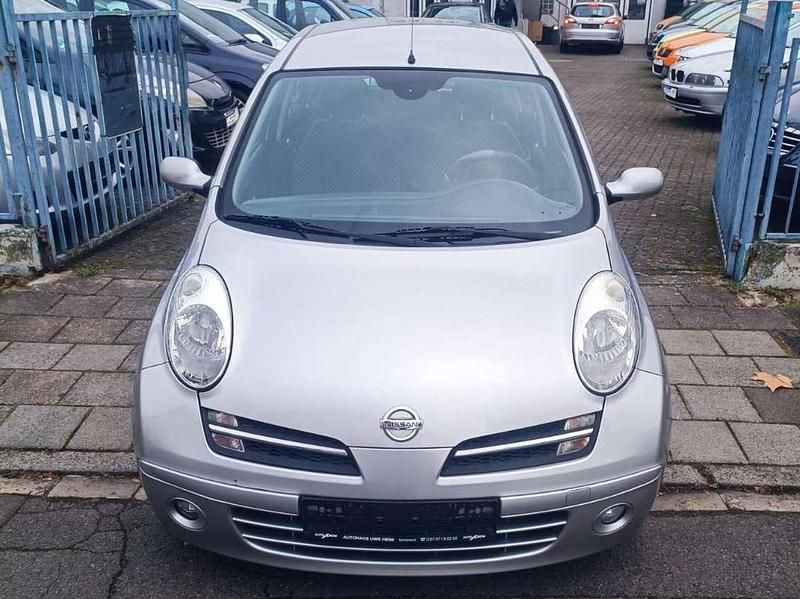 Silber Gebraucht 2006 Nissan Micra City Kleinwagen | 1.899 € (Fairer Preis) - Bild 1/4