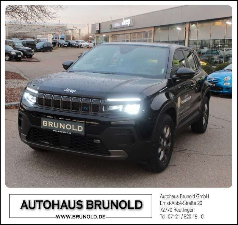 Vulcano black Gebraucht 2023 Jeep Avenger EV Longitude SUV | 25.900 € (Fairer Preis) - Bild 1/4