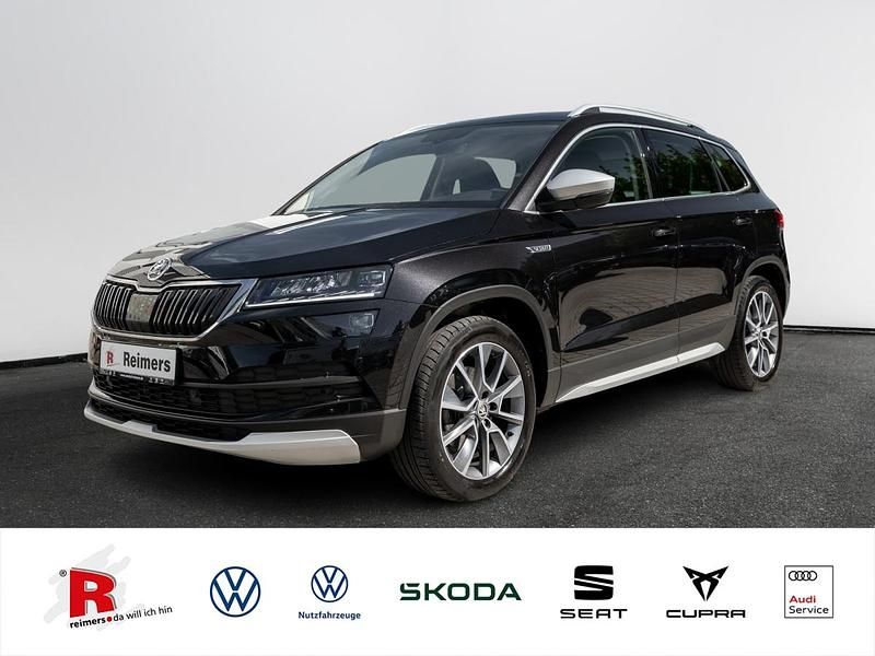 Schwarz Gebraucht 2021 Skoda Karoq SUV | 28.989 € (Fairer Preis) - Bild 1/4