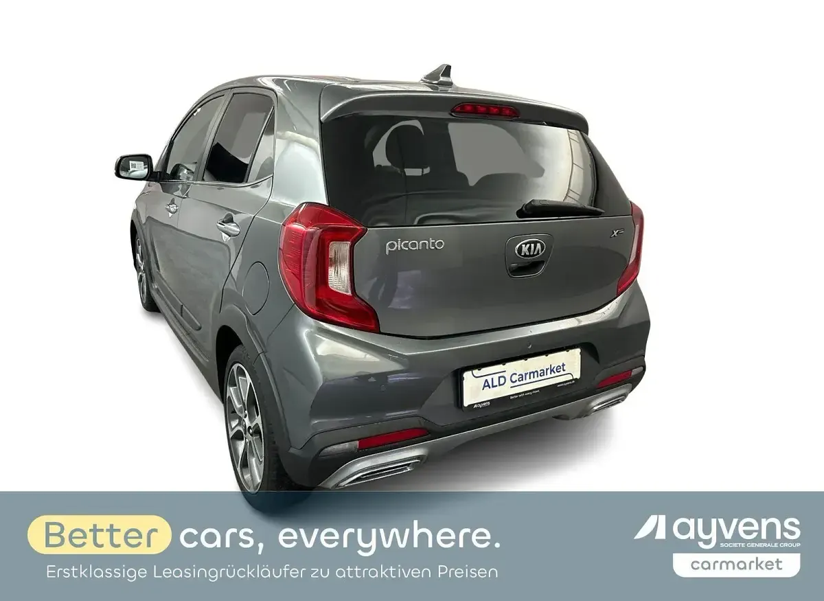 Gebraucht Kia Picanto X-Line 101 PS (74 kW) 2021 Grau Kleinwagen