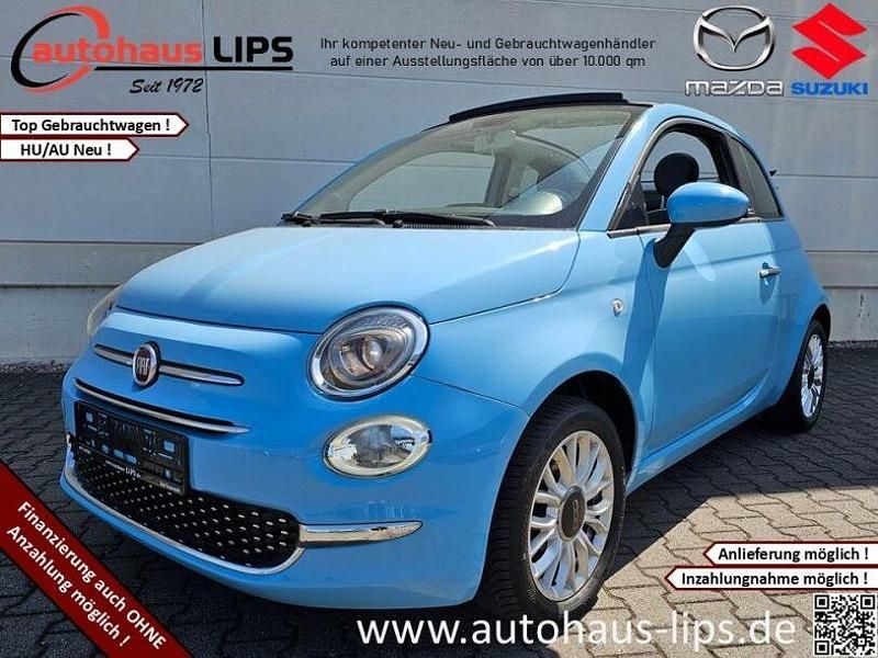 Weiss Gebraucht 2016 Fiat 500C Cabrio | 10.990 € (Teuer) - Bild 1/4