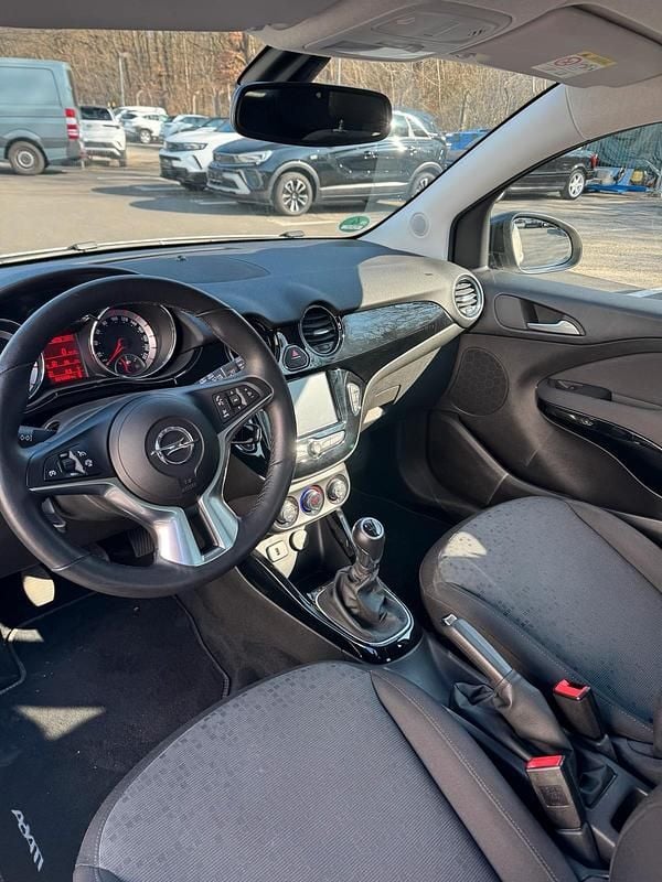 Gebraucht Opel Adam 101 PS (74 kW) 2019 Weiß Kleinwagen