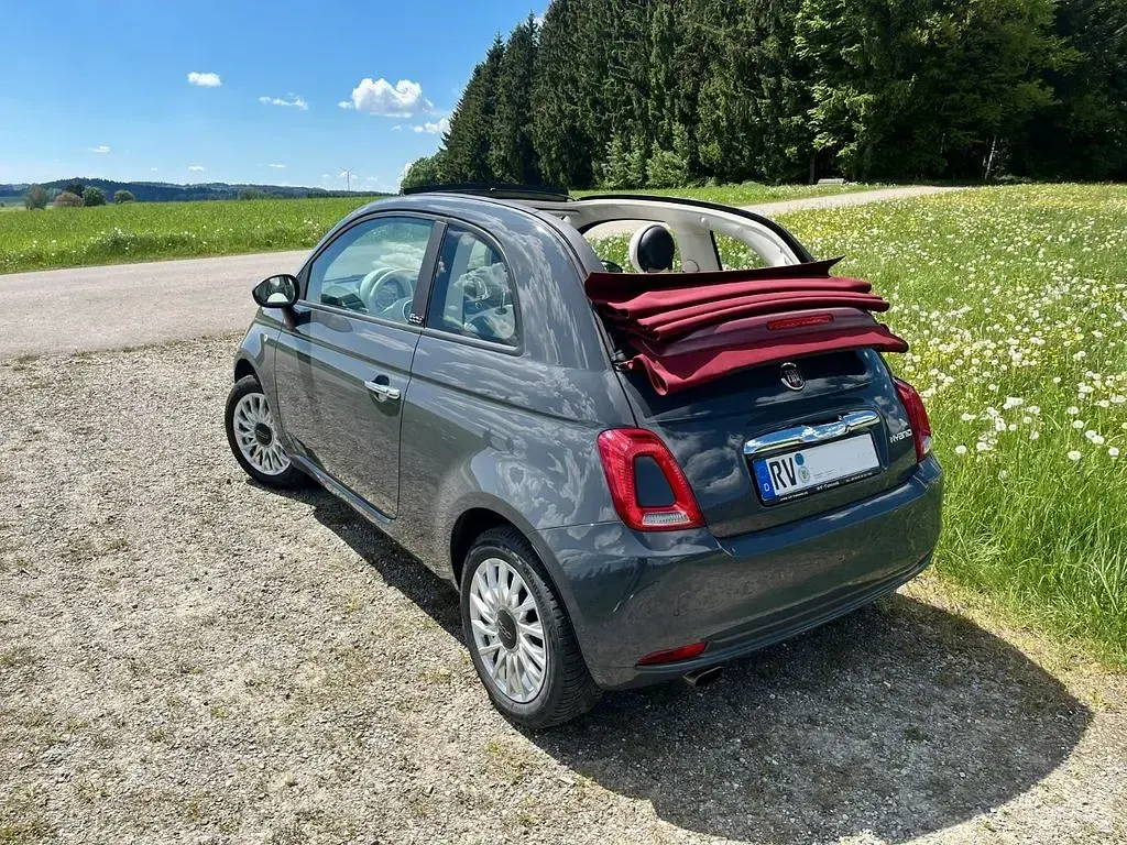 Gebraucht Fiat 500C 70 PS (51 kW) 2021 Grau Cabrio