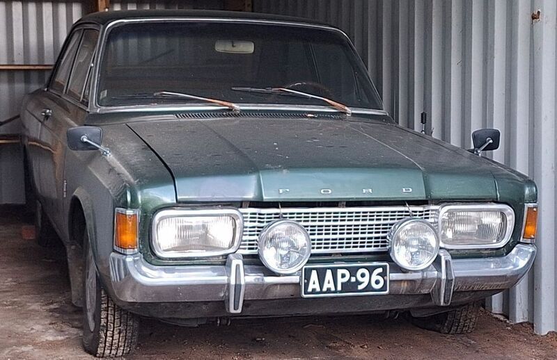Grün Gebraucht 1971 Ford Taunus Limousine | 3.500 € - Bild 1/4