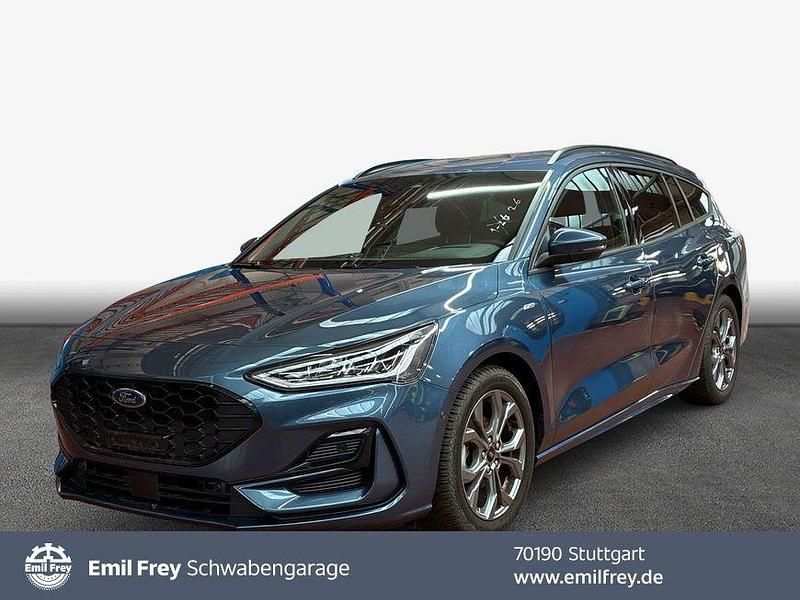Gebraucht Ford Focus ST-Line X 125 PS (91 kW) 2024 Blau Limousine