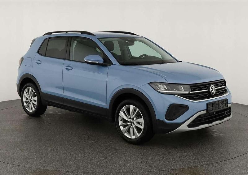 Clear blue metallic Neu 2025 VW T-Cross Life SUV | 26.895 € (Guter Preis) - Bild 1/4