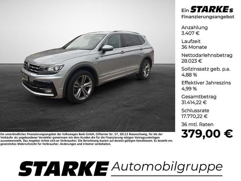 Silber Gebraucht 2020 VW Tiguan Allspace Comfortline SUV | 31.430 € (Guter Preis) - Bild 1/4