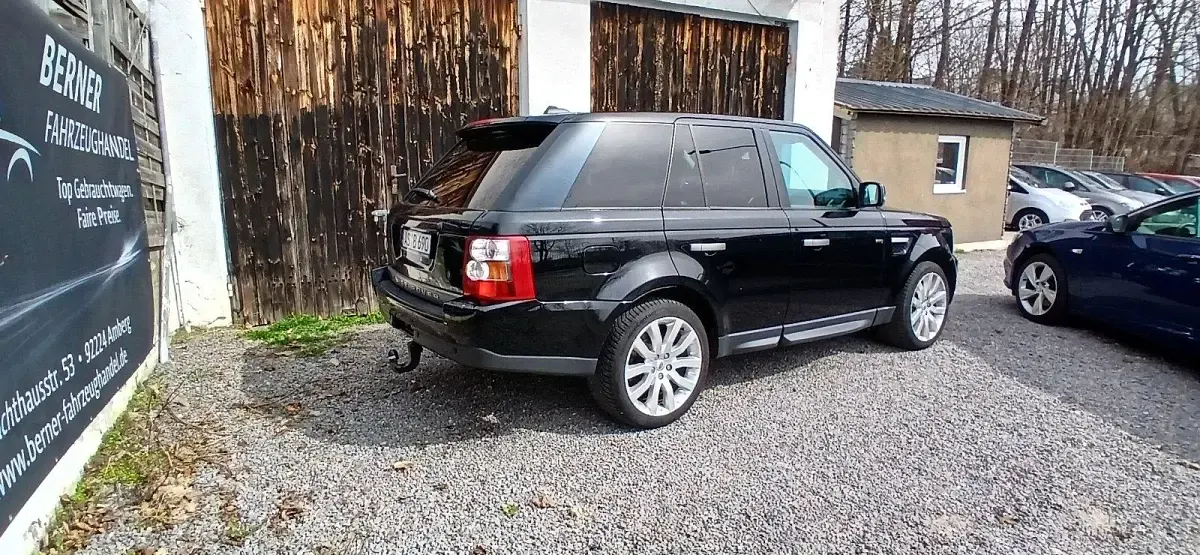 Gebraucht Land Rover Range Rover Sport 272 PS (200 kW) 2007 Schwarz SUV