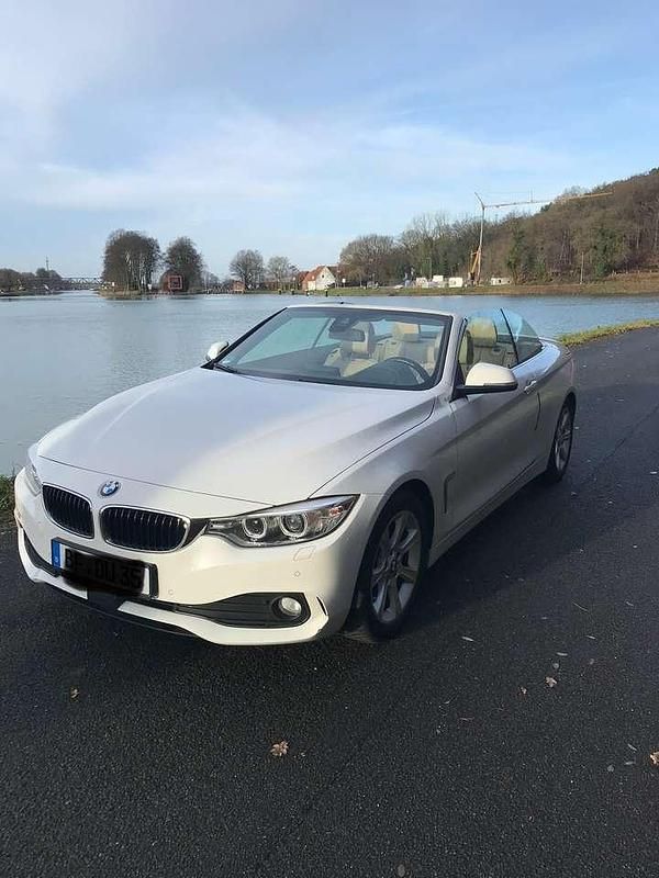 Gebraucht BMW 420 Luxury Line 184 PS (135 kW) 2014 Weiß Cabrio