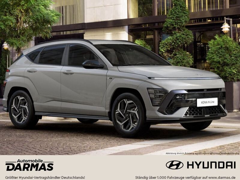 Grau Neu 2025 Hyundai Kona N Line SUV | 29.990 € (Guter Preis) - Bild 1/4