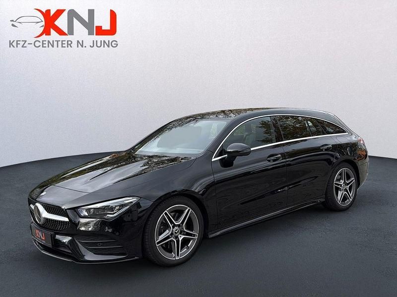 Schwarz Gebraucht 2020 Mercedes CLA220 Shooting Brake AMG line Kombi | 27.900 € (Etwas zu teuer) - Bild 1/4