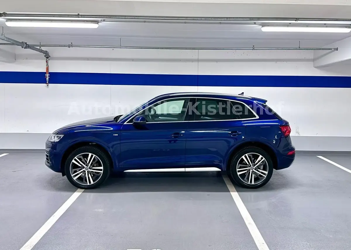 Gebraucht Audi Q5 S-Line 190 PS (139 kW) 2019 Blau SUV