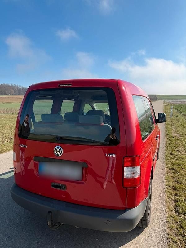 Gebraucht VW Caddy 102 PS (75 kW) 2008 Rot Van / Kleinbus