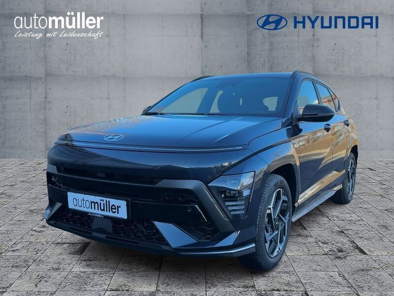 Blau Gebraucht 2025 Hyundai Kona N Line SUV | 29.488 € - Bild 1/4