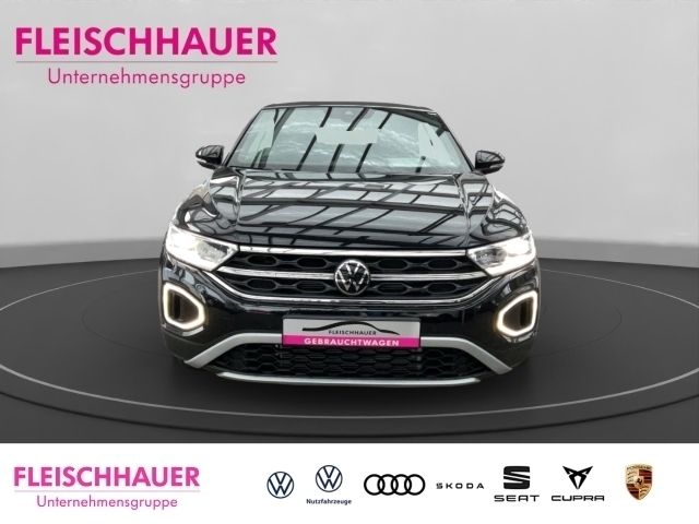 Gebraucht VW T-Roc Cabriolet Move 150 PS (110 kW) 2024 Schwarz Cabrio