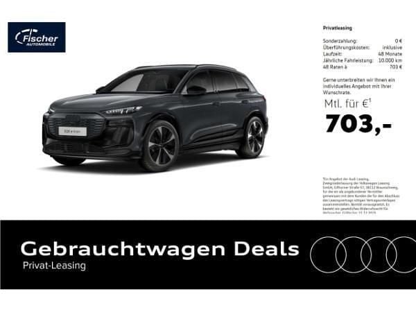 Grau (magnetgrau) Gebraucht 2024 Audi SQ6 e-tron Ambiente SUV | 74.480 € (Fairer Preis) - Bild 1/4