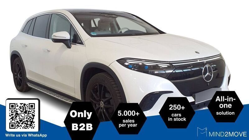 Weiß Gebraucht 2024 Mercedes EQS450+ Electric Art SUV | 76.941 € (Superpreis) - Bild 1/3