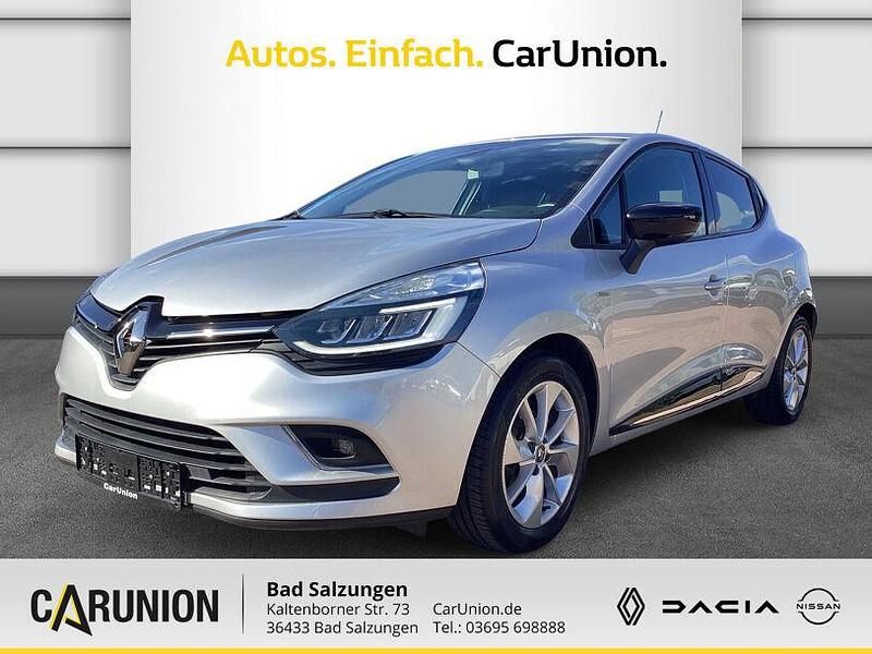 Platingrau metallic Gebraucht 2017 Renault Clio IV LIMITED Limousine | 10.600 € (Fairer Preis) - Bild 1/4