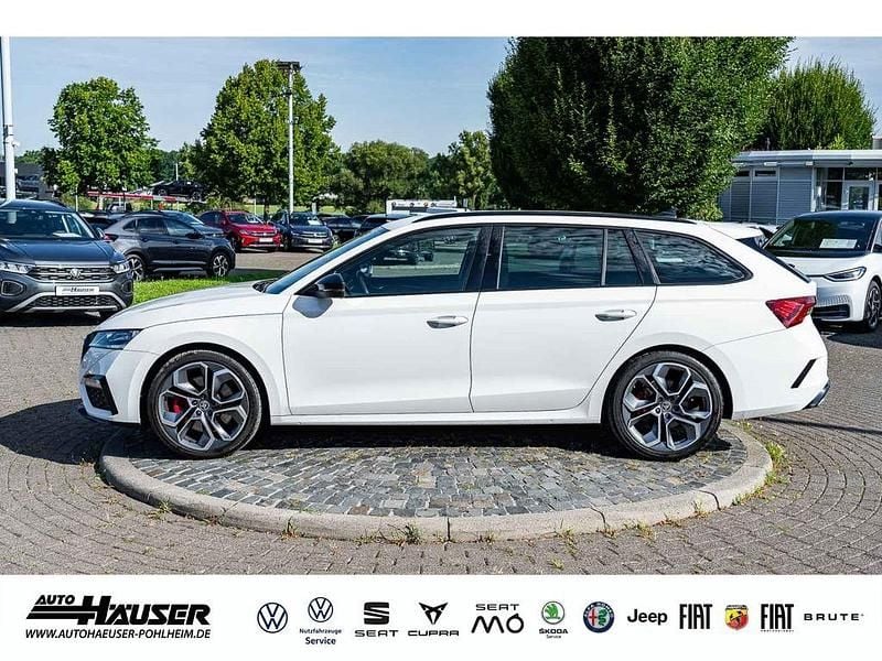 Gebraucht Skoda Octavia RS 245 PS (180 kW) 2022 Weiss Kombi