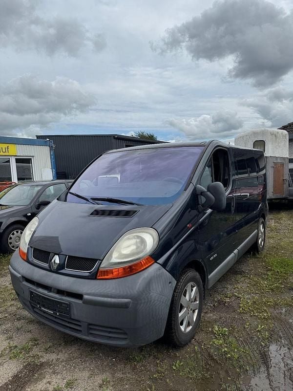 Gebraucht Renault Trafic 101 PS (74 kW) 2002 Blau Van / Kleinbus