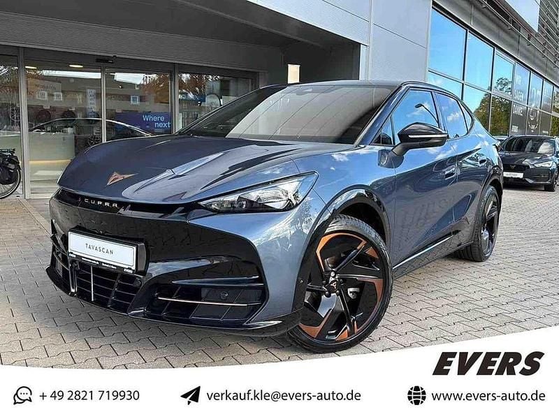 Tavascan blue metall Gebraucht 2024 Cupra Tavascan VZ SUV | 46.450 € (Fairer Preis) - Bild 1/4